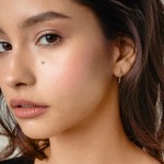 Ohrringe, Creolen, Gelbgold 750 / 18K, Außendurchmesser 20 mm, Breite 1.5 mm, Gewicht ca. 0.8 g