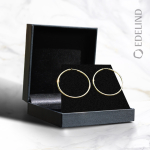 Goldene Creolen, Gelbgold in 2 mm rund