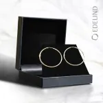 Goldene Creolen, Gelbgold in 2 mm rund