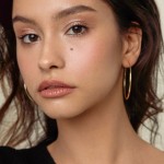 Ohrringe, Creolen, Gelbgold 750 / 18K, Außendurchmesser 60 mm, Breite 2 mm, Gewicht ca. 3.3 g