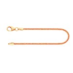 Armband als Bingokette in Gelbgold 333 / 8 K, 19 cm lang, 1,5mm breit, Gewicht ca. 2.6 g.