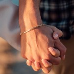 Armband als Königskette in Gelbgold 333 / 8K, 17 cm lang, 1,8 mm breit, Gewicht ca. 3.5 g.