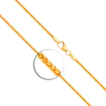 Armband als Bingokette in Gelbgold 333 / 8 K, 18 cm lang, 1,5mm breit, Gewicht ca. 2.4 g.