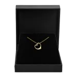 Anhänger Schwingendes Herz Gelbgold 7 mm