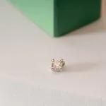 Diamant Anhänger 4-er Krappe in 585ger Weißgold mit Diamant 0,05K bis 0,2 Karat