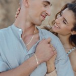 Armband als Panzerkette weit in Gelbgold 585 / 14 Karat, 22.5 cm lang, 3.9 mm breit, Gewicht ca. 5 g.