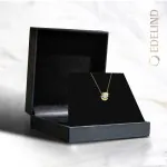 0,15 Karat Diamant Anhänger Gelbgold 585 (14K) mit Goldkette für Damen