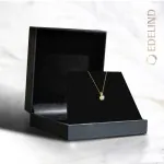 0,1 Karat Diamant Anhänger Zarge Gelbgold 585 (14K) mit Goldkette für Damen
