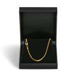 Armband als Bingokette in Gelbgold 333 / 8 K, 18 cm lang, 1,5mm breit, Gewicht ca. 2.4 g.