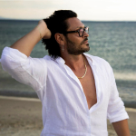 Goldkette als Königskette in Gelbgold 585 / 14K, 75 cm lang, 3,2 mm breit, Gewicht ca. 54.7 g.