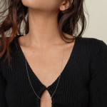 Goldkette als Ankerkette rund in Weißgold 333 / 8 Karat, 60 cm lang, 1.1 mm breit, Gewicht ca. 2.3 g.