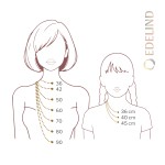 Goldkette als Ankerkette rund in Weißgold 375 / 9K, 38 cm lang, 0,8 mm breit, Gewicht ca. 0.8 g.