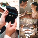 0,07 Karat Diamant Creolen, Gelbgold 750 / 18K, Außendurchmesser 10.3 mm, Breite 1.3 mm, Gewicht ca. 1.0 g