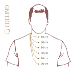 Goldkette als Panzerkette facettiert in Gelbgold 333 / 8K, 40 cm lang, 5 mm breit, Gewicht ca. 9 g.