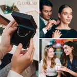 Goldkette als Panzerkette flach in Weißgold 750 / 18 Karat, 38 cm lang, 1.1 mm breit, Gewicht ca. 1.8 g.