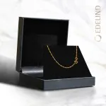 Goldkette als Singapurkette in Gelbgold 585 / 14K, 34 cm lang, 1,4 mm breit, Gewicht ca. 1.3 g.