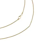 Goldkette als Tondakette in Gelbgold 585 / 14K, 70 cm lang, 1,8 mm breit, Gewicht ca. 12.9 g.