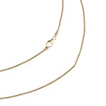 Goldkette als Tondakette in Gelbgold 585 / 14K, 50 cm lang, 1,8 mm breit, Gewicht ca. 9.2 g.
