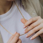 Goldkette als Zwillingspanzerkette in Gelbgold 375 / 9 Karat, 65 cm lang, 3.9 mm Breit, Gewicht ca. 5.3 g.