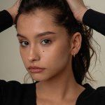 Ohrringe, Creolen, Gelbgold 585 / 14K, Außendurchmesser 15 mm, Breite 2 mm, Gewicht ca. 0.5 g