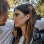 Ohrringe, Creolen, Gelbgold 585 / 14K, Außendurchmesser 60 mm, Breite 2 mm, Gewicht ca. 2.7 g