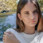 Ohrringe, Creolen, Gelbgold 585 / 14K, Außendurchmesser 60 mm, Breite 2 mm, Gewicht ca. 2.7 g