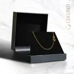 Goldkette als Ankerkette rund in Gelbgold 585 / 14K, 80 cm lang, 1,1 mm breit, Gewicht ca. 3.2 g.