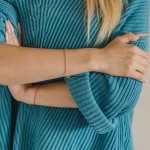 Armband als Kordelkette hohl Leichtversion in Gelbgold 333 / 8K, 19 cm lang, 2.1 mm breit, Gewicht ca. 1.3 g.