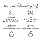 Goldkette als Venezianerkette in Gelbgold 333 / 8K, 45 cm lang, 0,6 mm breit, Gewicht ca. 1 g.