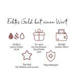 Goldkette als Ankerkette rund in Gelbgold 750 / 18K, 42 cm lang, 2,4 mm breit, Gewicht ca. 8.4 g.