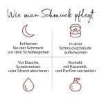 Goldkette als Venezianerkette in Gelbgold 333 / 8K, 42 cm lang, 1,2 mm breit, Gewicht ca. 3.5 g.