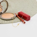 Goldkette als Panzerkette flach in Gelbgold 333 / 8K, 55 cm lang, 1,2 mm breit, Gewicht ca. 2.5 g.