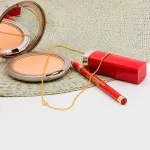 Goldkette als Erbskette in Gelbgold 375 / 9K, 50 cm lang, 2 mm breit, Gewicht ca. 4.7 g.