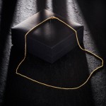 Goldkette als Zopfkette in Gelbgold 333 / 8K, 40 cm lang, 1,3 mm breit, Gewicht ca. 2.2 g.