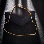 Goldkette als Bingokette in Gelbgold 585 / 14K, 40 cm lang, 1,5 mm breit, Gewicht ca. 6.2 g.