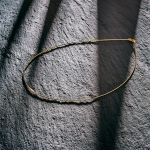 Goldkette als Tondakette in Gelbgold 585 / 14K, 42 cm lang, 0,8 mm breit, Gewicht ca. 2.7 g.