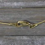 Goldkette als Tondakette in Gelbgold 333 / 8K, 42 cm lang, 1 mm breit, Gewicht ca. 3 g.