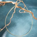 Goldkette als Tondakette in Gelbgold 585 / 14K, 75 cm lang, 1,2 mm breit, Gewicht ca. 10.7 g.