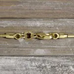 Goldkette als Tondakette in Gelbgold 333 / 8K, 90 cm lang, 1,2 mm breit, Gewicht ca. 10.8 g.