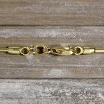 Goldkette als Tondakette in Gelbgold 333 / 8K, 40 cm lang, 1,2 mm breit, Gewicht ca. 4.8 g.