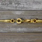 Goldkette als Tondakette in Gelbgold 333 / 8K, 45 cm lang, 1,5 mm breit, Gewicht ca. 8.5 g.