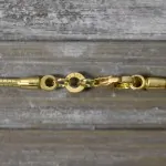 Goldkette als Tondakette in Gelbgold 333 / 8K, 36 cm lang, 1,5 mm breit, Gewicht ca. 6.7 g.