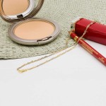 Goldkette als Singapurkette in Bicolor Gelbgold / Weißgold 750 / 18K, 60 cm lang, 2,4 mm breit, Gewicht ca. 7.5 g.