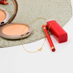 Goldkette als Venezianerkette in Gelbgold 333 / 8K, 55 cm lang, 0,7 mm breit, Gewicht ca. 1.7 g.