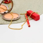 Goldkette als Kordelkette hohl in Gelbgold 333 / 8K, 42 cm lang, 3,3 mm breit, Gewicht ca. 5.7 g.