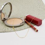 Goldkette als Schlangenkette diamantiert in Gelbgold 585 / 14K, 45 cm lang, 0,8 mm breit, Gewicht ca. 2.9 g.