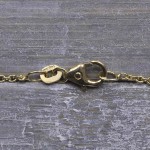 Goldkette als Ankerkette rund in Gelbgold 585 / 14K, 40 cm lang, 1,5 mm breit, Gewicht ca. 2.7 g.