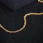 Armband als Dollarkette in Gelbgold 333 / 8K, 21 cm lang, 3,7 mm breit, Gewicht ca. 8 g.