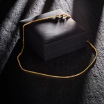 Goldkette als Bingokette in Gelbgold 333 / 8K, 50 cm lang, 1,8 mm breit, Gewicht ca. 9.1 g.