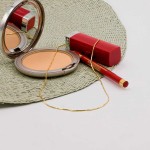 Goldkette als Schlangenkette diamantiert in Gelbgold 585 / 14K, 80 cm lang, 1 mm breit, Gewicht ca. 9.3 g.